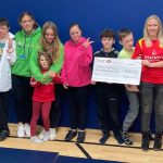 Newhaven Vets Charity Ball Raffle Cheque Presentation