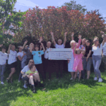 Newhaven Chamber of Commerce Present the Seaford Down's Syndrome and Special Needs Support Group with a cheque for £2,000